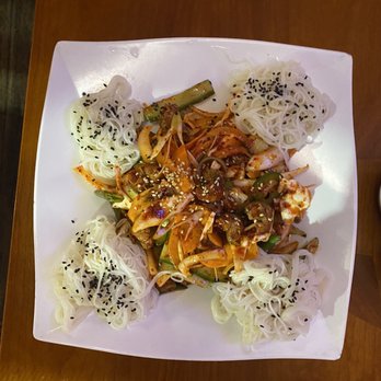 Rainpia - Spicy whelk with cold noodles. I don't remember the Korean name for it - Korean Near Me - Ellicott City, Maryland