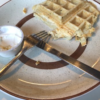 Funk 'n Waffles - Smoked Gouda and Herb waffle - New American Near Me - Syracuse, New York Funk 'n Waffles - Smoked Gouda and Herb waffle - New American Near Me - Syracuse, New York