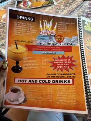 Menu photo 1 La Patrona New Orleans, LA