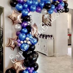 Express With Balloons - Galaxy theme bachelorette party