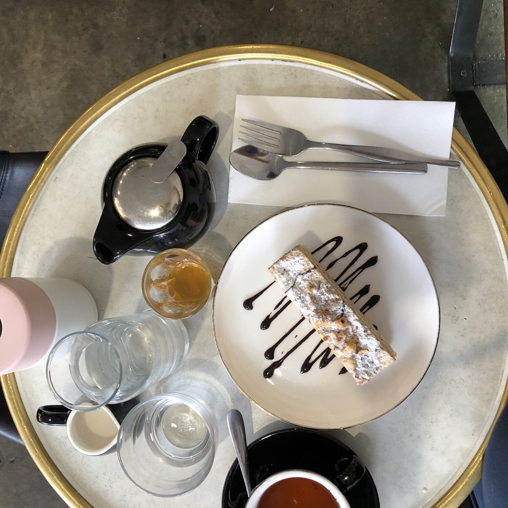 Daci & Daci Bakers - Hazelnut pastry with chai tea - Bakeries Near Me - Hobart, TAS Daci & Daci Bakers - Hazelnut pastry with chai tea - Bakeries Near Me - Hobart, TAS