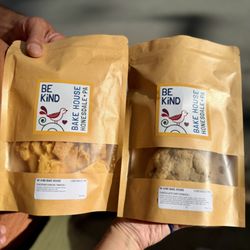 Be Kind Bake House - Cheddar cheese twists & chocolate chip cookies