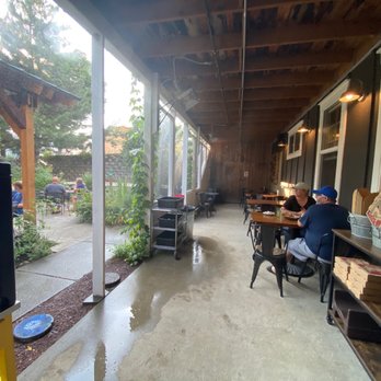 Walking Man Brewing - More out seating - Breweries Near Me - Stevenson, Washington