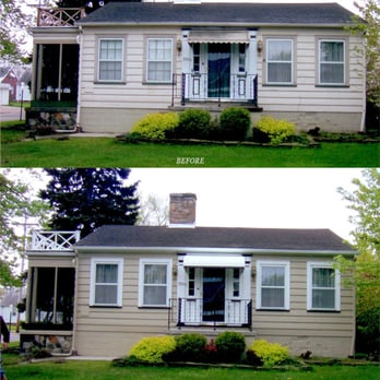 Cleveland Artisans - Painting job, exterior. Cute home. - Painters Near Me - Cleveland, Ohio Cleveland Artisans - Painting job, exterior. Cute home. - Painters Near Me - Cleveland, Ohio