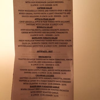 Bistro 13 - Extensive menu, and they accommodate those with special dietary restrictions! - Bars Near Me - Camarillo, California
