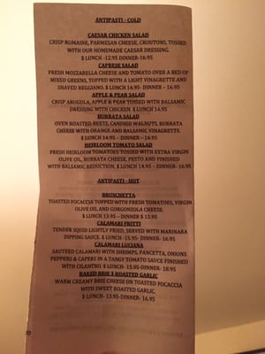 Menu photo 7 Bistro 13 Camarillo, CA