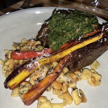 Osteria Il Muro - Short Rib (cooked 6 hours perfect inside, you could slice with a fork; so tender and delicious!) - Italian Near Me - Denton, Texas Osteria Il Muro - Short Rib (cooked 6 hours perfect inside, you could slice with a fork; so tender and delicious!) - Italian Near Me - Denton, Texas