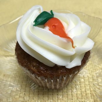 Lavender Bakery & Cafe' - Their carrot cake cupcake. Kind of on the small side. The frosting is pretty but way too sweet. - Cafes Near Me - Berkeley, California
