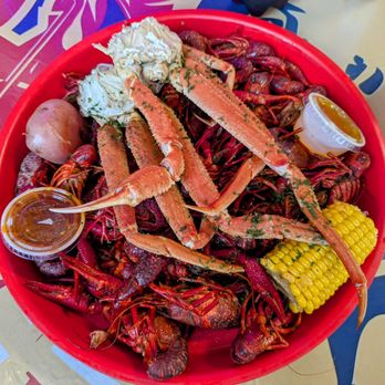 Sammy Crawfish king - 2# Crawfish and Snow Crab - Seafood Near Me - Baton Rouge, Louisiana