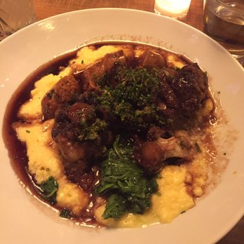 The Dearborn - Oxtail with polenta and chorizo. Yum!! - New American Near Me - Chicago, Illinois