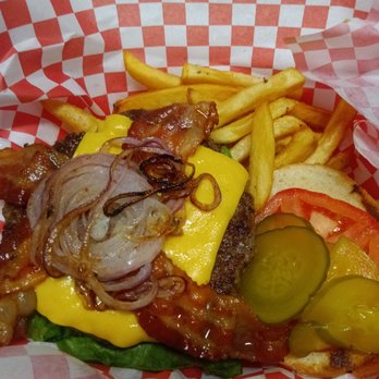 Enzos Cafe - Bacon cheeseburger - Sandwiches Near Me - Tampa, Florida Enzos Cafe - Bacon cheeseburger - Sandwiches Near Me - Tampa, Florida