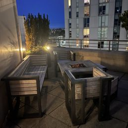 Outdoor seating Outdoor seating
