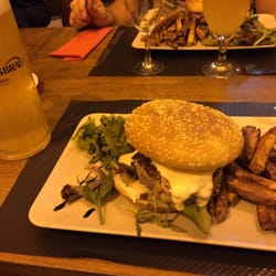 L'Arche - Le burger au chèvre ! Une vraie tuerie !!