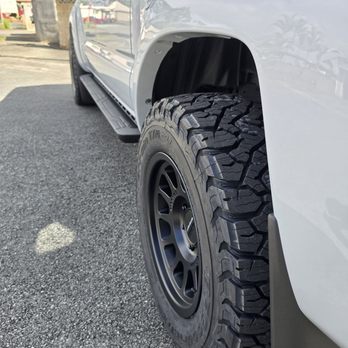 MJ Motorsports - Side profile of K03 and Method rims - Auto Parts & Supplies Near Me - Waipahu, Hawaii