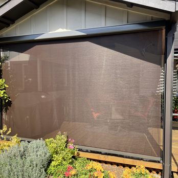 Gianola Canvas Products - Mesh drops on a guided cable system - Awnings Near Me - Petaluma, California Gianola Canvas Products - Mesh drops on a guided cable system - Awnings Near Me - Petaluma, California