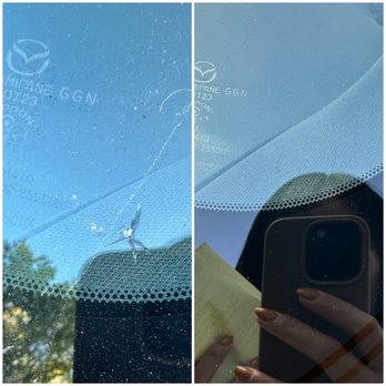 Guaranteed Windshield Repair - Before and after - Windshield Installation & Repair Near Me - Corona, California