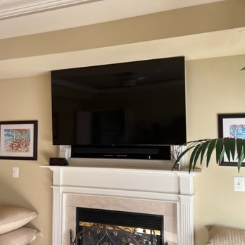 Household Installs - Greg installed a mantle mount and TV in our master bedroom. He did a great job. We would highly recommend Household Installs!!! - TV Mounting Near Me