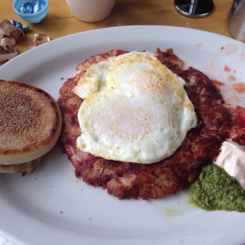 Lama Beans Cafe - Corned Beef Hash - New American Near Me - Berkeley, California