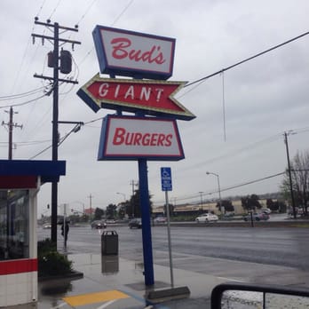 Bud's Burgers - Classic sign too - Burgers Near Me - Vallejo, California Bud's Burgers - Classic sign too - Burgers Near Me - Vallejo, California