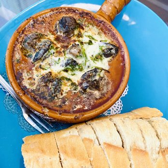 Banana Cafe - Classic Baked Escargot - French Near Me - Key West, Florida Banana Cafe - Classic Baked Escargot - French Near Me - Key West, Florida
