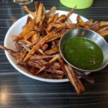 Bhuna - Lotus root fries - Indian Near Me - Portland, Oregon