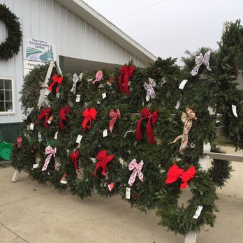 Badger Country Christmas Tree Farm - Wreaths and garland. - Christmas Trees Near Me - Lawrence, Michigan Badger Country Christmas Tree Farm - Wreaths and garland. - Christmas Trees Near Me - Lawrence, Michigan