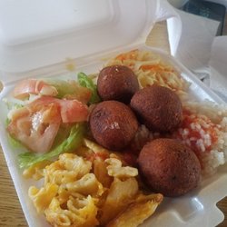 Evie’s Kitchen - Salmon balls with sides