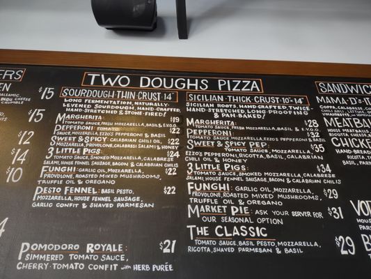Menu photo 7 Two Doughs Pizza Agoura Hills, CA Menu photo 7 Two Doughs Pizza Agoura Hills, CA