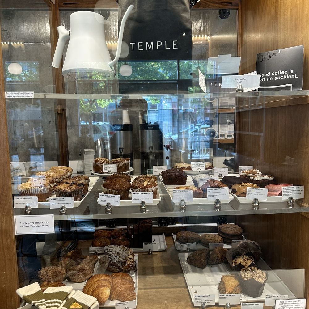 Temple Coffee Roasters - Pastry case - Coffee & Tea Near Me - Sacramento, California Temple Coffee Roasters - Pastry case - Coffee & Tea Near Me - Sacramento, California