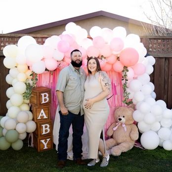 Whirlwind Creations - Balloon garland and photo back drop - Caterers Near Me