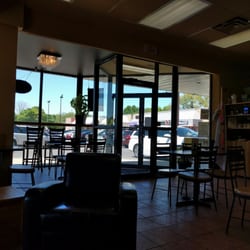 La Noisette Bakery and Deli - Vestibule and seating by the entrance