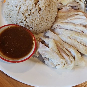 Luck Gai Cafe - Poached chicken rice - Chicken Shop Near Me - Anaheim, California