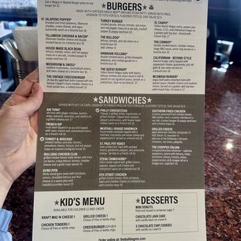 The Bulldog Lowertown - Back of the menu - Bars Near Me - St Paul, Minnesota