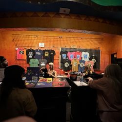 Gothic Theatre - Merchandise in the lobby