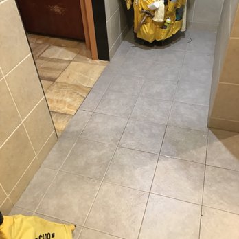 Jeju Sauna & Spa Home of Wellbeing - Janitors cart (top) vomit (middle right)  caution sign (bottom left)‍ - Saunas Near Me - Duluth, Georgia