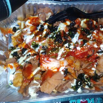 Pang Bros - Kimchi fries - Korean Near Me Pang Bros - Kimchi fries - Korean Near Me