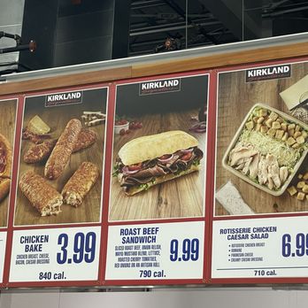 Costco - They have a salad and roast beef sandwich - Wholesale Stores Near Me - Raleigh, North Carolina