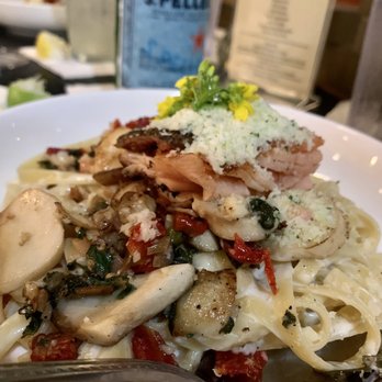 Cafe Pesto Hilo Bay - Smoked Salmon Alfredo. Delicious! - Pizza Near Me - Hilo, Hawaii Cafe Pesto Hilo Bay - Smoked Salmon Alfredo. Delicious! - Pizza Near Me - Hilo, Hawaii
