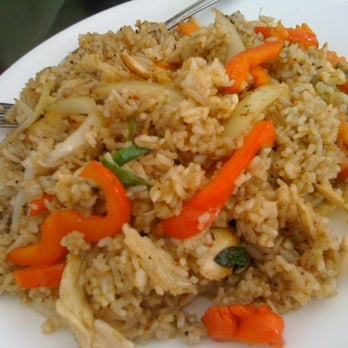 Bangkok Corner - Spicy Fried Rice with Chicken - Thai Near Me - Costa Mesa, California