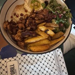 Gaza Grill - Chicken shawarma bowl