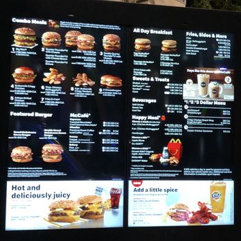 McDonald's - Drive-thru Menu - Fast Food Near Me - Pembroke Pines, Florida McDonald's - Drive-thru Menu - Fast Food Near Me - Pembroke Pines, Florida