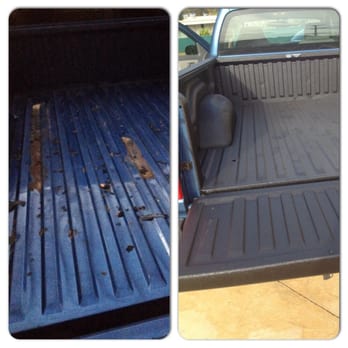Hawaii Spray Lining - The existing liner was so thin and brittle allowing water to leak through. Our new liner simply sparkles! - Auto Detailing Near Me - Honolulu, Hawaii