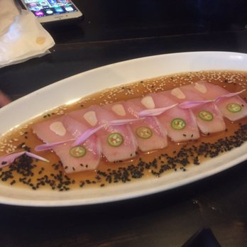 Tokyo Cube - Yellowtail Carpaccio Sashimi - Japanese Near Me - Los Angeles, California Tokyo Cube - Yellowtail Carpaccio Sashimi - Japanese Near Me - Los Angeles, California