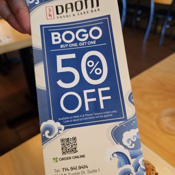 Daoni Sushi & Sake Bar - Sushi Bars Near Me - Orange, California