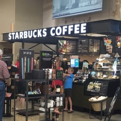 Starbucks - The Starbucks is inside the Untied Supermarket to the right as you enter.