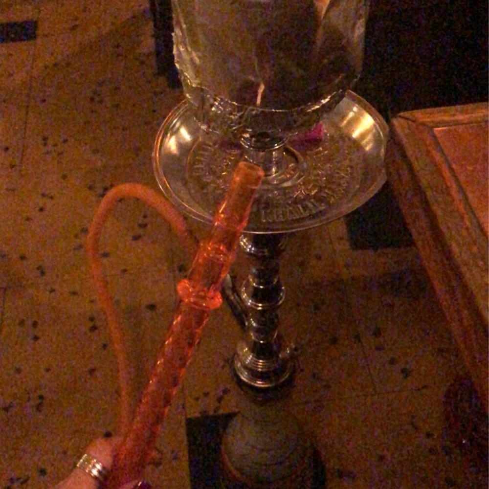 Horus Café on A - Lady in red signature hookah - Mediterranean Near Me - New York, New York Horus Café on A - Lady in red signature hookah - Mediterranean Near Me - New York, New York