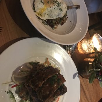 The Dearborn - Duck confit and baby back ribs, the portion is big enough to serve as main course - New American Near Me - Chicago, Illinois