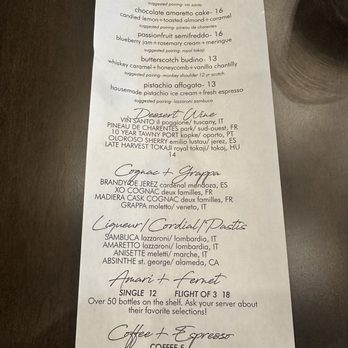 Esther's Kitchen - Dessert menu - Italian Near Me - Las Vegas, Nevada Esther's Kitchen - Dessert menu - Italian Near Me - Las Vegas, Nevada