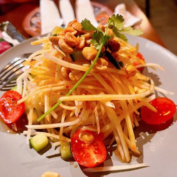 Laut - Papaya Salad - nahhhh, didn't like it at all - Thai Near Me - New York, New York