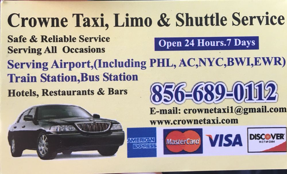 CROWNE TAXI CAB SERVICE Updated September 2024 800 Essex St
